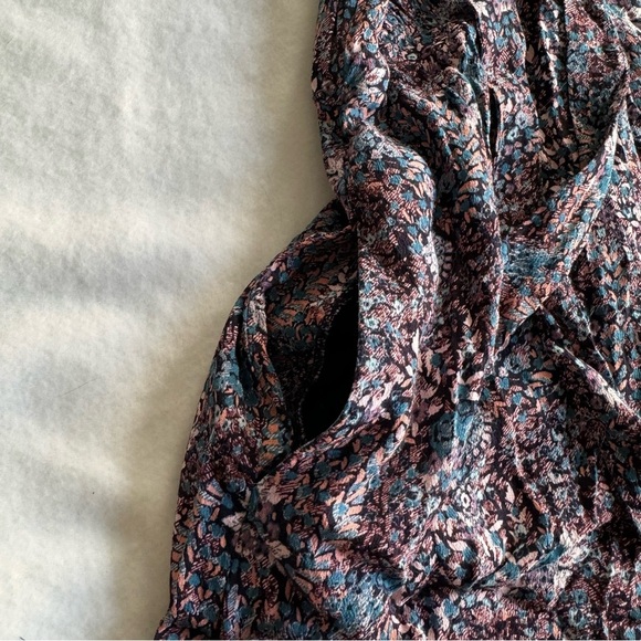 Anthropologie Maeve Ansonia Ruffled Wide Leg Jumpsuit  Size 4 - Picture 7 of 12